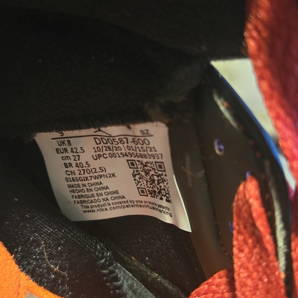 🔥 Air Jordan 5 Raging Bull Red Suede (2021) | Size 9 | OG Box | Shrink Wrapped - Picture 9 of 10